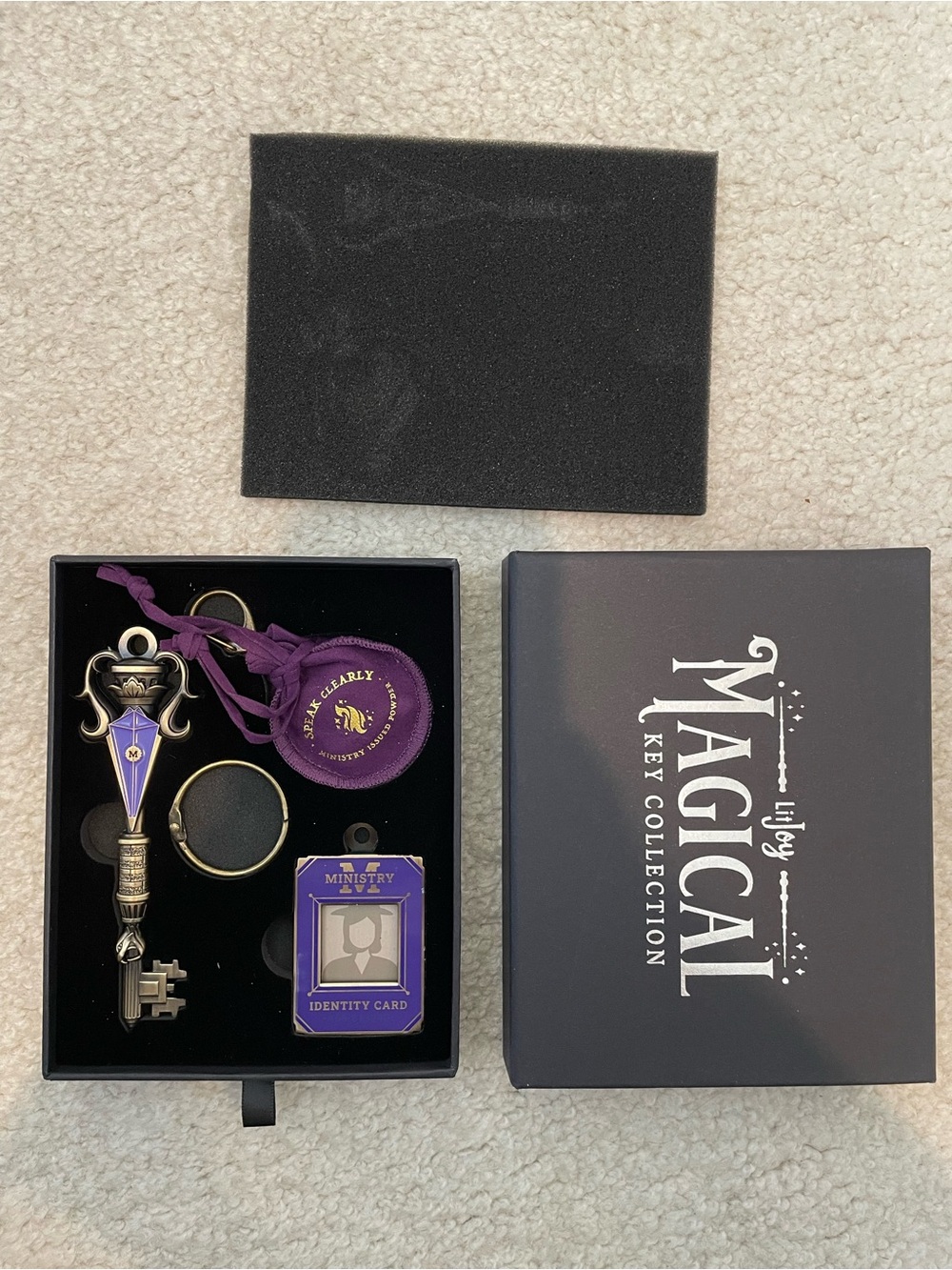 Harry Potter LitJoy Crate Wizard Government Magical Key Collection